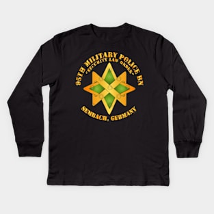 95th Military Police Bn - Sembach, Germany Kids Long Sleeve T-Shirt